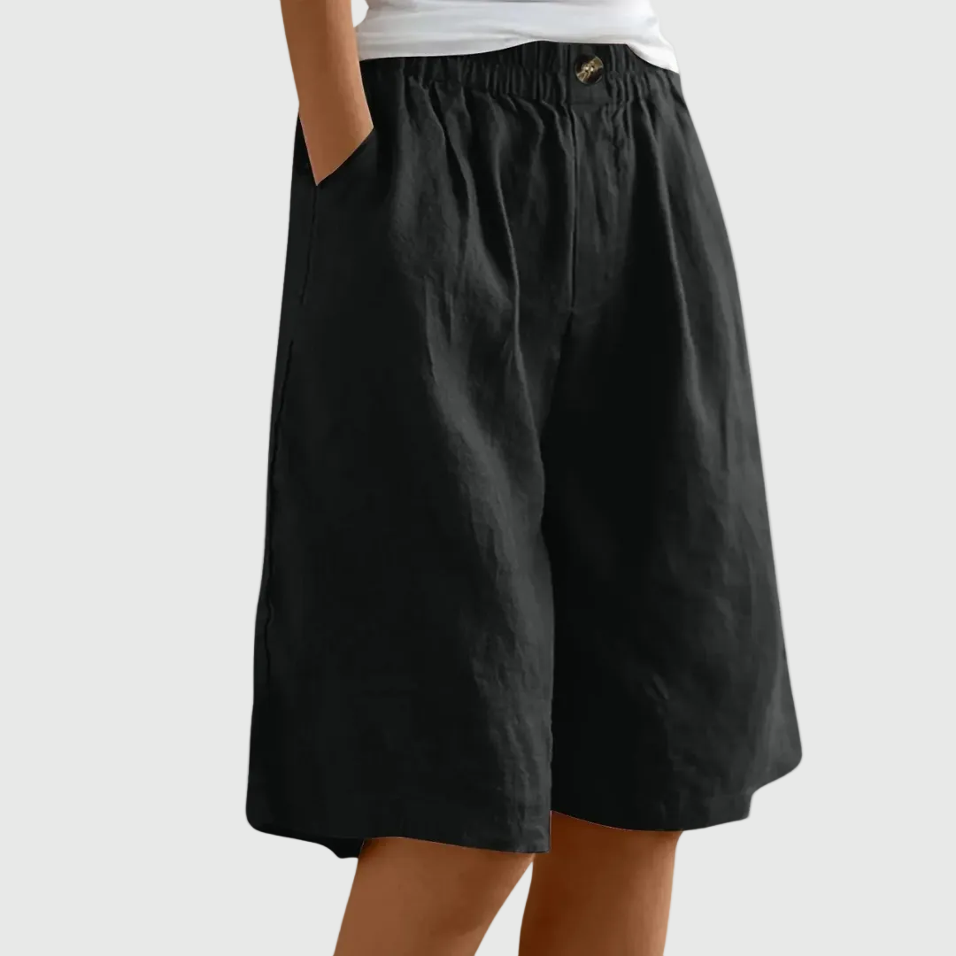 Lucille | Shorts Amples Taille Élastique Ella