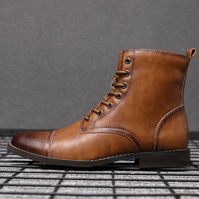 L'Atelier de Lyon | BOTTES DE VILLE BRUNIES POUR HOMME