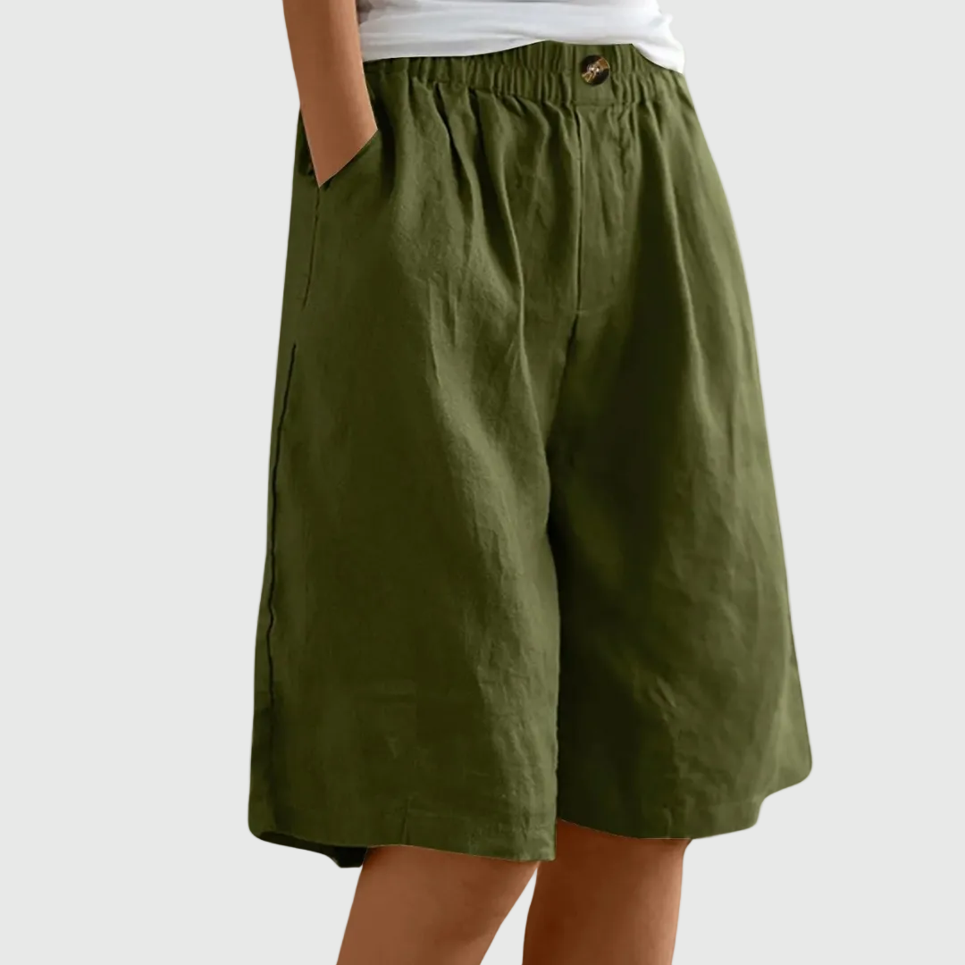 Lucille | Shorts Amples Taille Élastique Ella