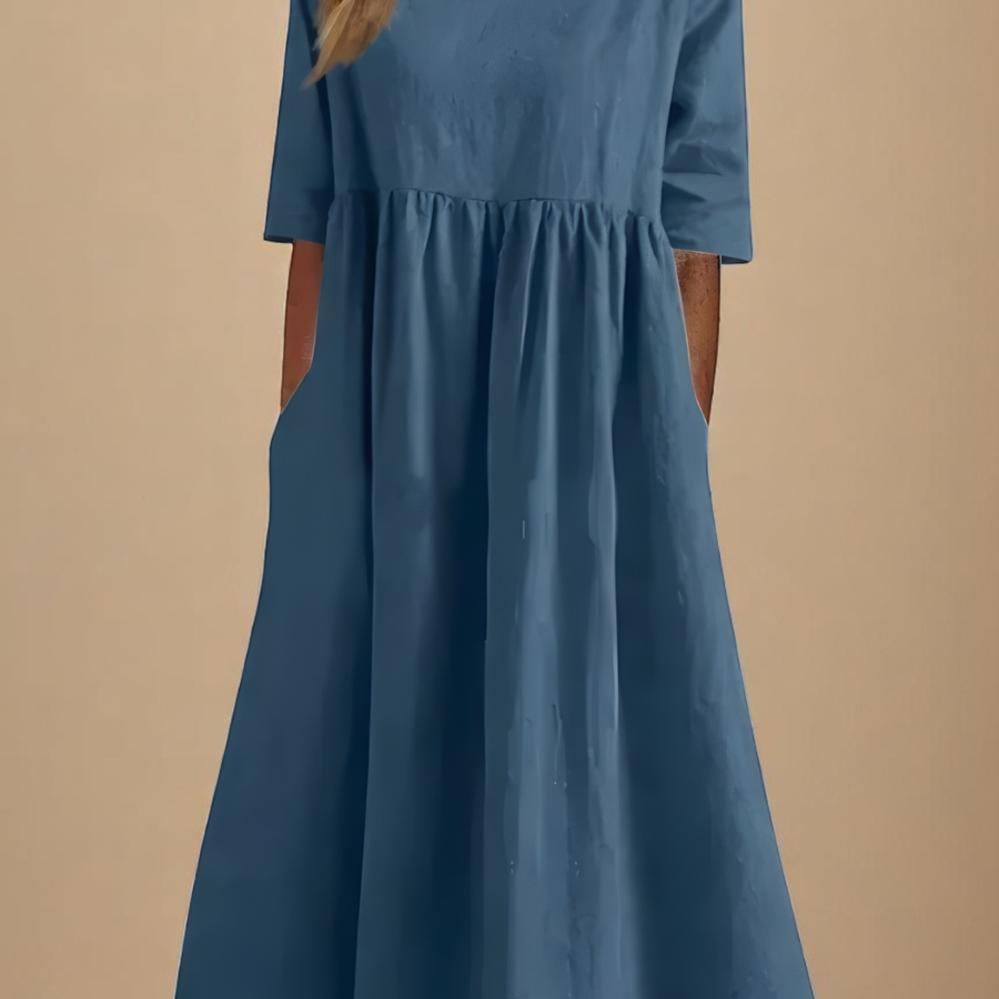 Chloé – Robe en Coton Élégante et Confortable