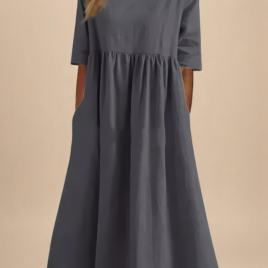 Chloé – Robe en Coton Élégante et Confortable