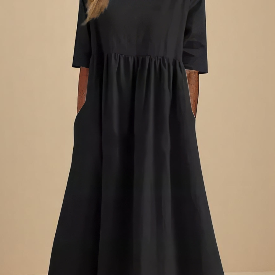 Chloé – Robe en Coton Élégante et Confortable