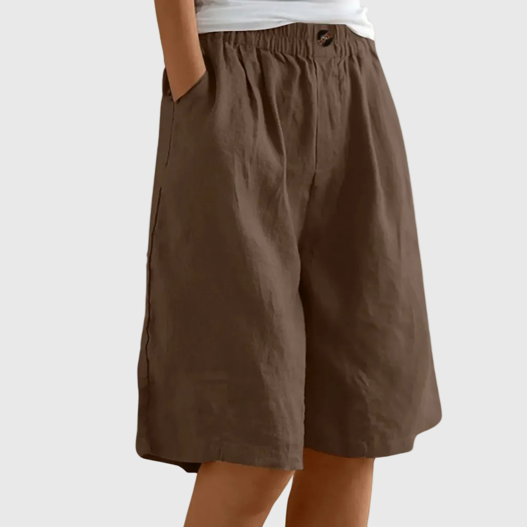 Lucille | Shorts Amples Taille Élastique Ella