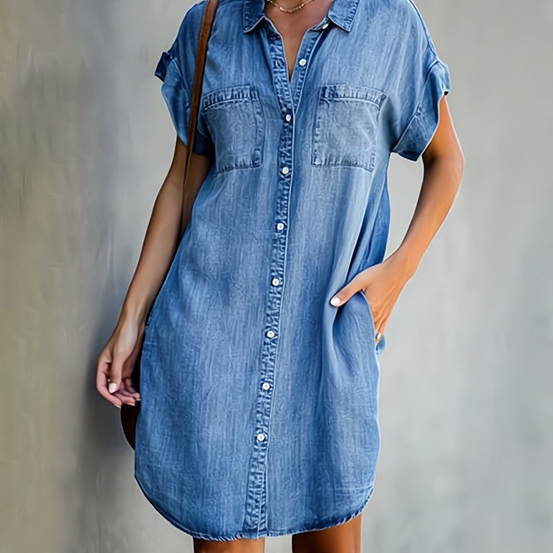 L'Atelier de Lyon | Robe chemise à boutons