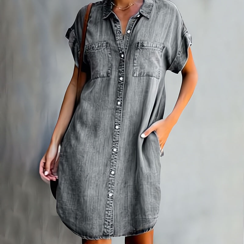 L'Atelier de Lyon | Robe chemise à boutons