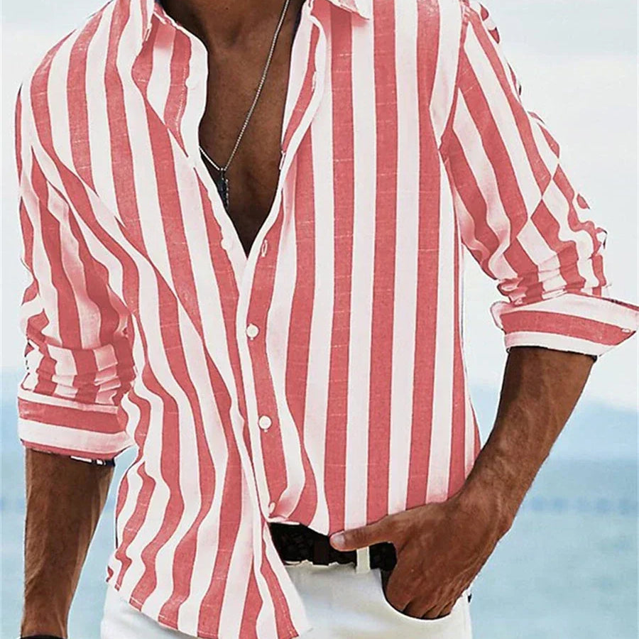 L'Atelier de Lyon| Chemise Rayée Été Légère Antoine