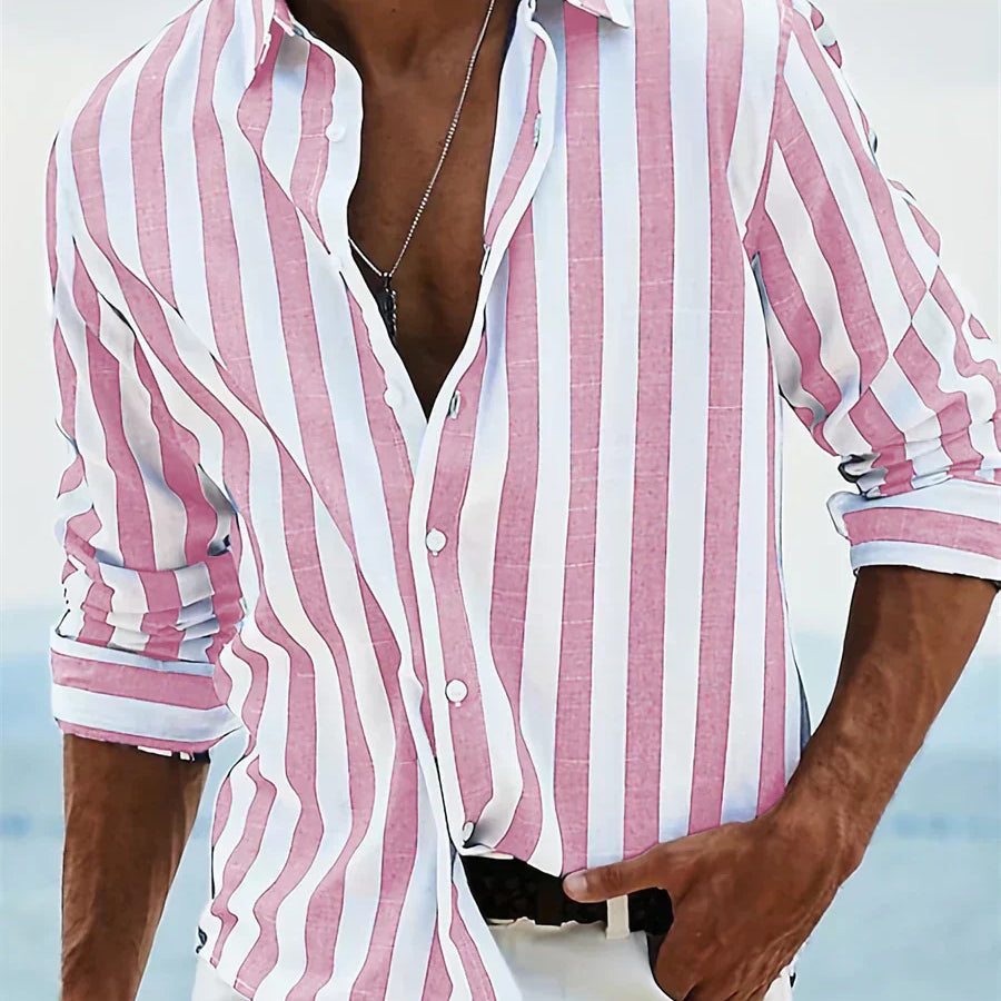 L'Atelier de Lyon| Chemise Rayée Été Légère Antoine
